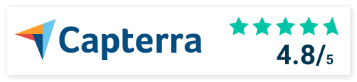 Capterra Logo with rating